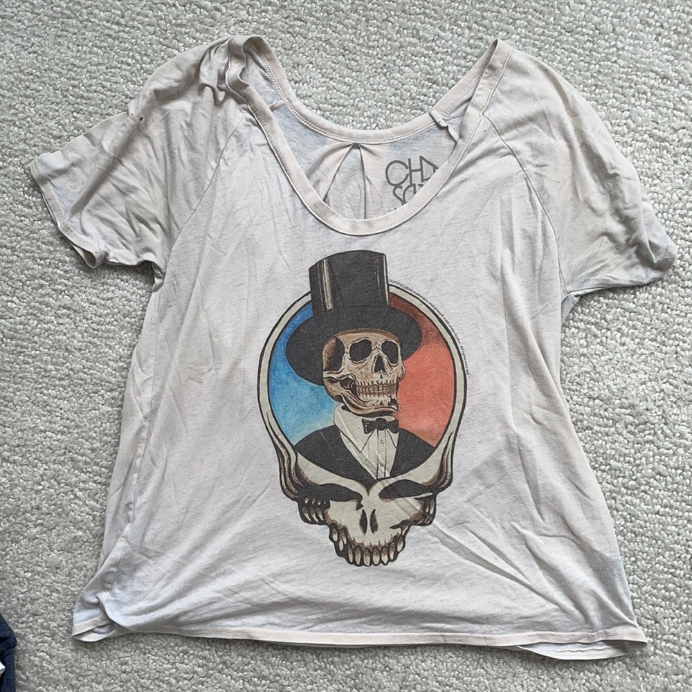 Chaser Grateful Dead Skull Shirt